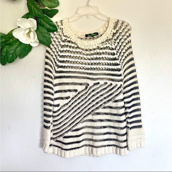 Sam Edelman Chunky Open Knit Loose Weave Sweater - Picture 6 of 10